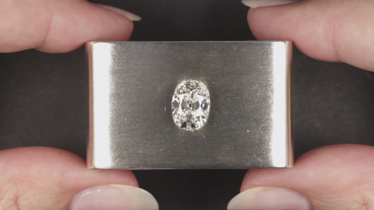 LAB CREATED 2.5ct E VS1 OLD MINE CUT DIAMOND IGI CERTIFIED LOOSE ENGAGEMENT 