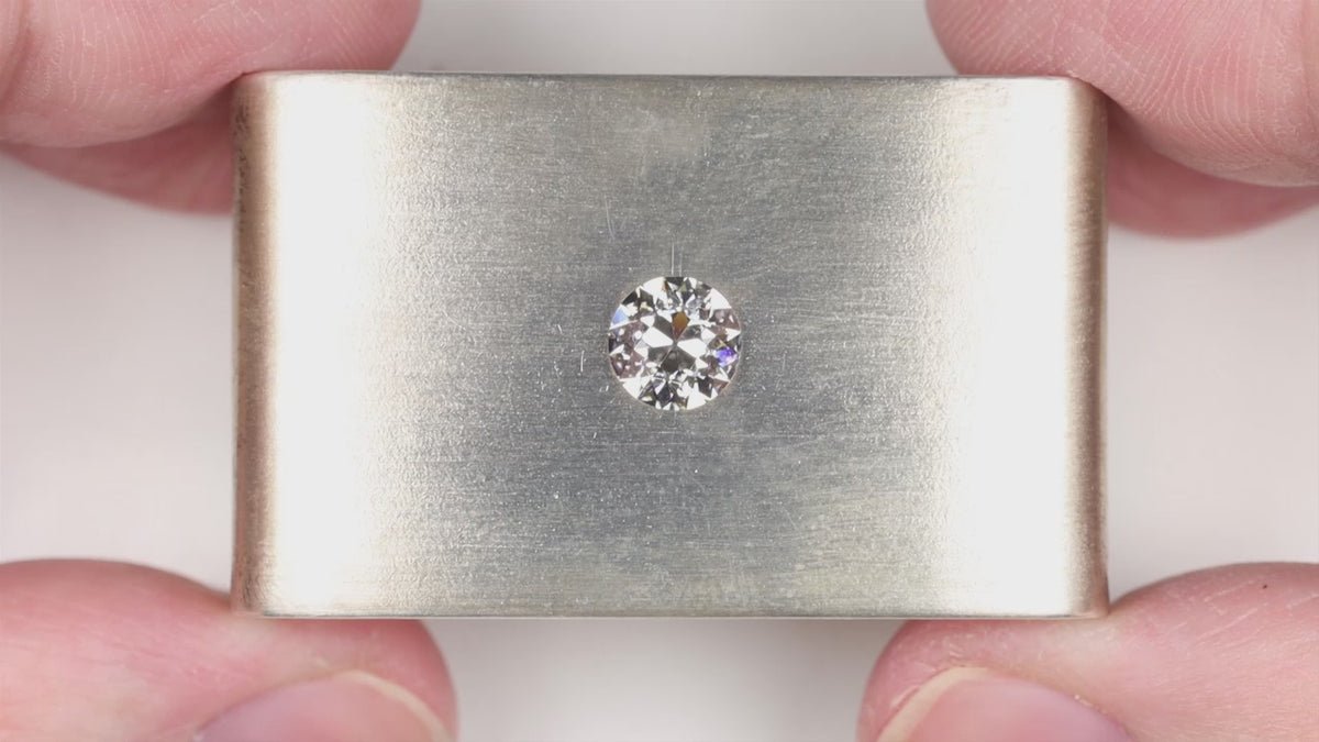LAB CREATED 1.19ct D VS1 OLD EUROPEAN CUT DIAMOND ENGAGEMENT IGI CERTIFIED LOOSE