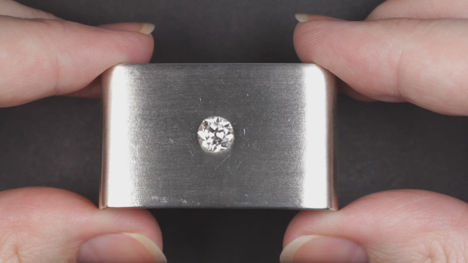 1ct GIA CERTIFIED H VVS2 OLD EUROPEAN CUT DIAMOND VINTAGE LOOSE NATURAL ESTATE