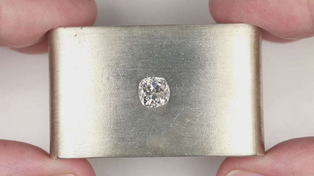 1.18ct ANTIQUE OLD MINE CUT DIAMOND GIA CERTIFIED J SI2 CUSHION BRILLIANT LOOSE