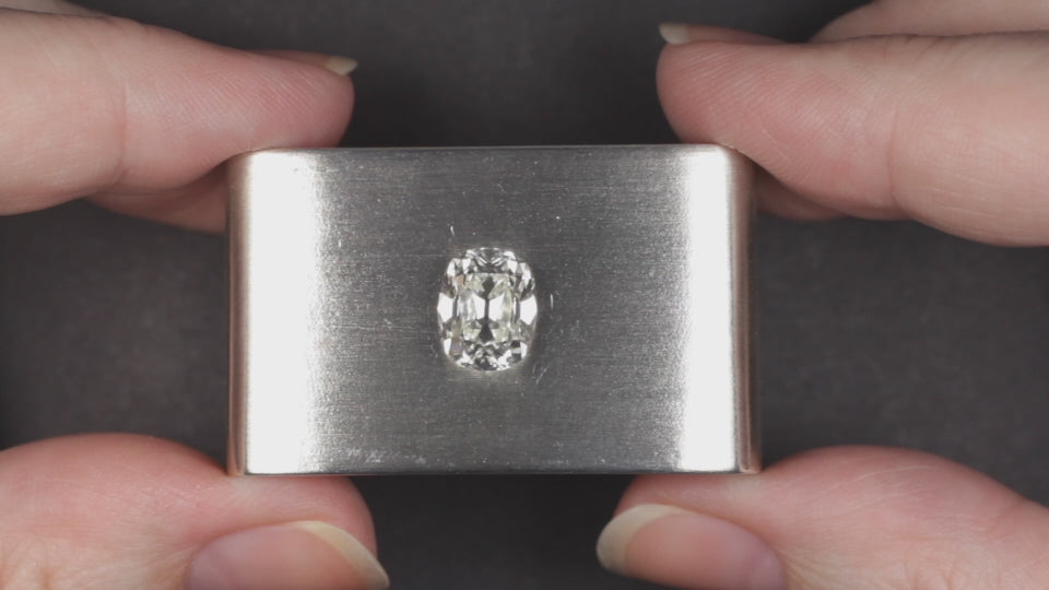 3 CARAT OLD MINE CUT DIAMOND GIA CERTIFIED I VS1 CUSHION BRILLIANT ELONGATED