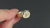 1.59ct LAB CREATED OLD MINE CUT DIAMOND SOLITAIRE SIGNET RING CERTIFIED 14K GOLD