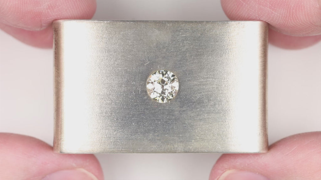 1ct OLD EUROPEAN CUT DIAMOND L-M VS2-SI1 VINTAGE NATURAL LOOSE ENGAGEMENT ESTATE