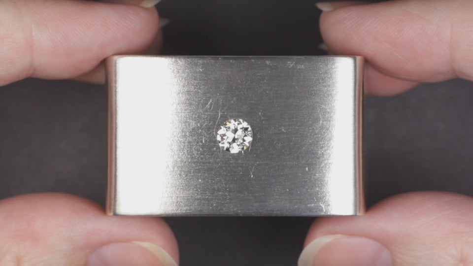 0.60ct OLD EUROPEAN CUT DIAMOND GIA CERTIFIED H VS1 NATURAL VINTAGE LOOSE