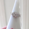 ART DECO MOUNT 5.5MM ROUND CUSHION DIAMOND VINTAGE STYLE ENGAGEMENT SETTING RING