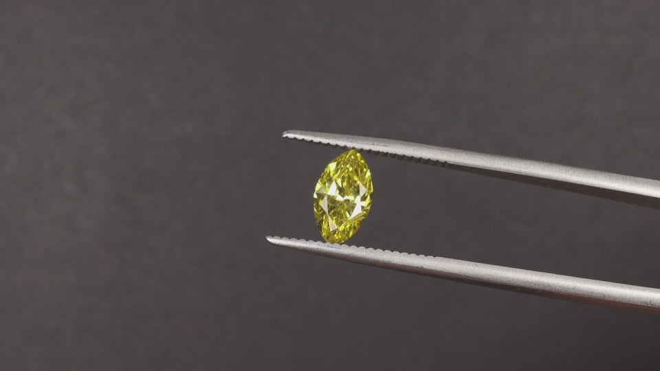 1 CARAT FANCY YELLOW MARQUISE SHAPE DIAMOND EARTH MINED LOOSE ENGAGEMENT 1ct 