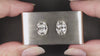 5 CARAT E VS1 OLD MINE CUT LAB CREATED DIAMOND LOOSE PAIR IGI CERTIFIED EARRING