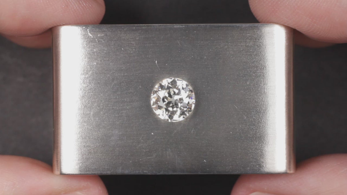 1.5ct OLD EUROPEAN CUT DIAMOND 7.5mm GIA CERTIFIED H SI2 LOOSE NATURAL VINTAGE
