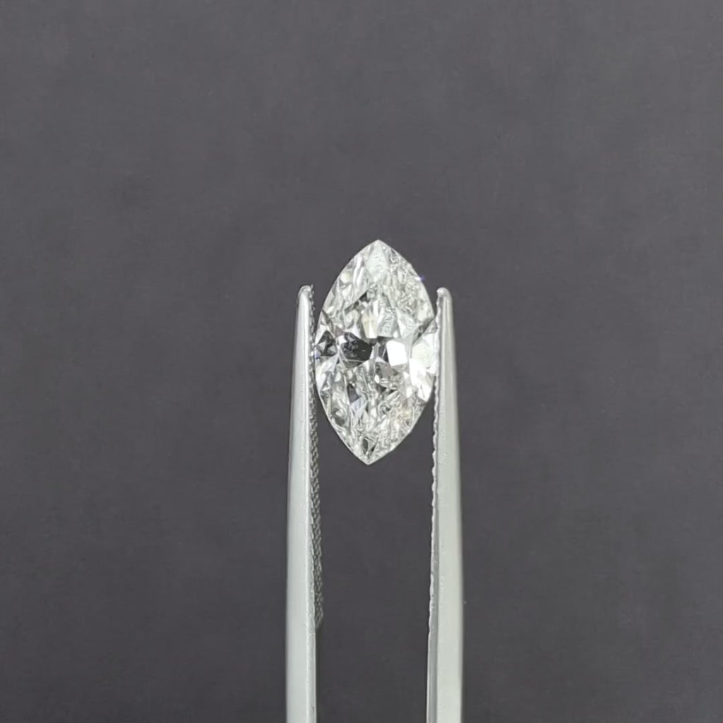 1.91ct ANTIQUE MOVAL CUT DIAMOND CERTIFIED G SI2 LOOSE NATURAL MARQUISE SHAPE