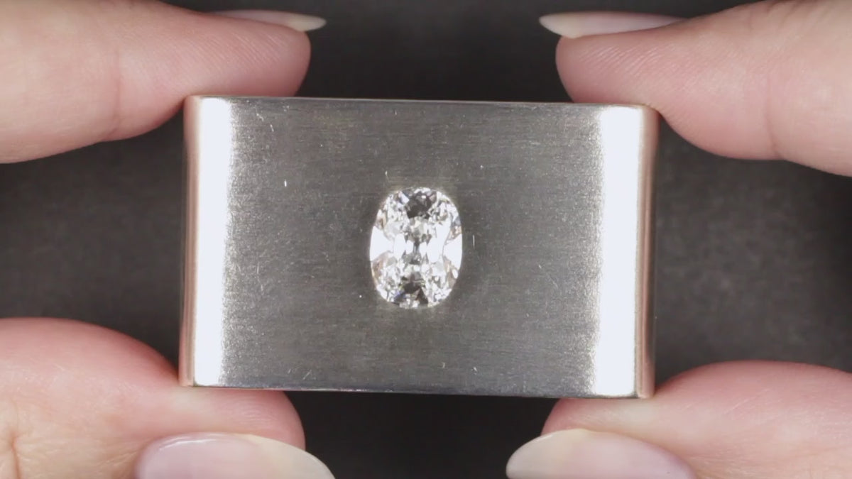 3.02ct D VS1 OLD MINE CUT LAB CREATED DIAMOND IGI CERTIFIED ENGAGEMENT 3 CARAT 