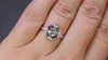 OLD EUROPEAN CUT DIAMOND RUBY ENGAGEMENT RING VINTAGE STYLE HALO ART DECO TARGET