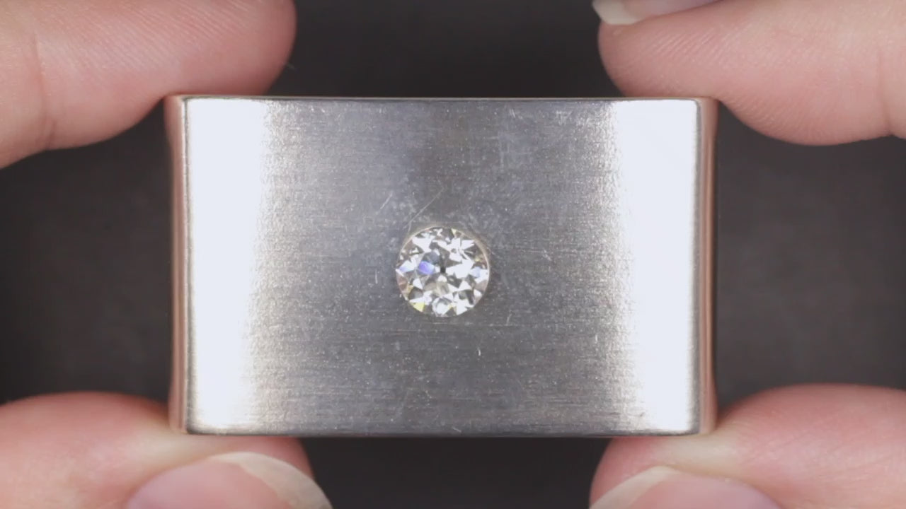 ANTIQUE 1.25ct OLD EUROPEAN CUT DIAMOND GIA CERTIFIED G VS2 NATURAL ENGAGEMENT