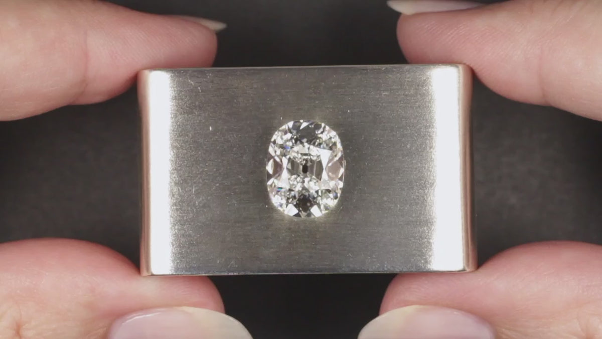 5.07ct E VS1 OLD MINE LAB CREATED DIAMOND IGI CERTIFIED 5 CARAT LOOSE CUSHION