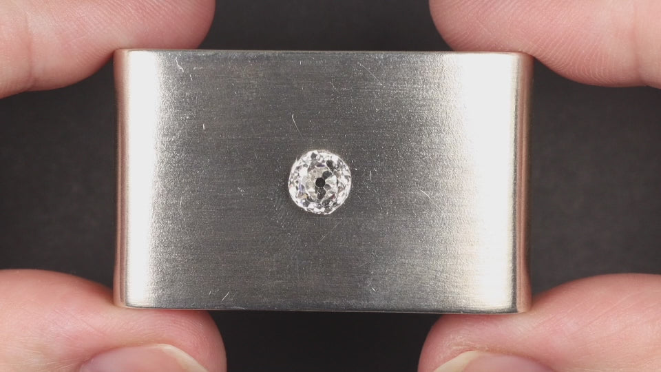 1.11ct OLD EUROPEAN CUT DIAMOND GIA CERTIFIED H SI1 LOOSE NATURAL VINTAGE ESTATE