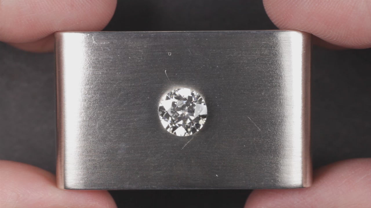 1.5ct OLD EUROPEAN CUT DIAMOND GIA CERTIFIED H SI1 LOOSE NATURAL VINTAGE ESTATE