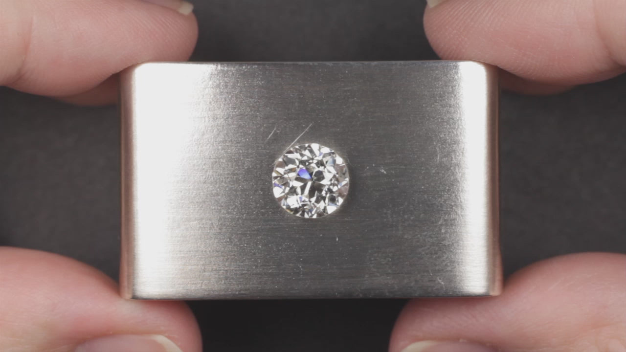 2.27ct OLD EUROPEAN CUT DIAMOND G-H SI2 VINTAGE LOOSE NATURAL ENGAGEMENT ESTATE