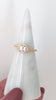 DIAMOND MOUNTING VINTAGE STYLE ENGAGEMENT RING 7X5 EMERALD CUT RADIANT SETTING