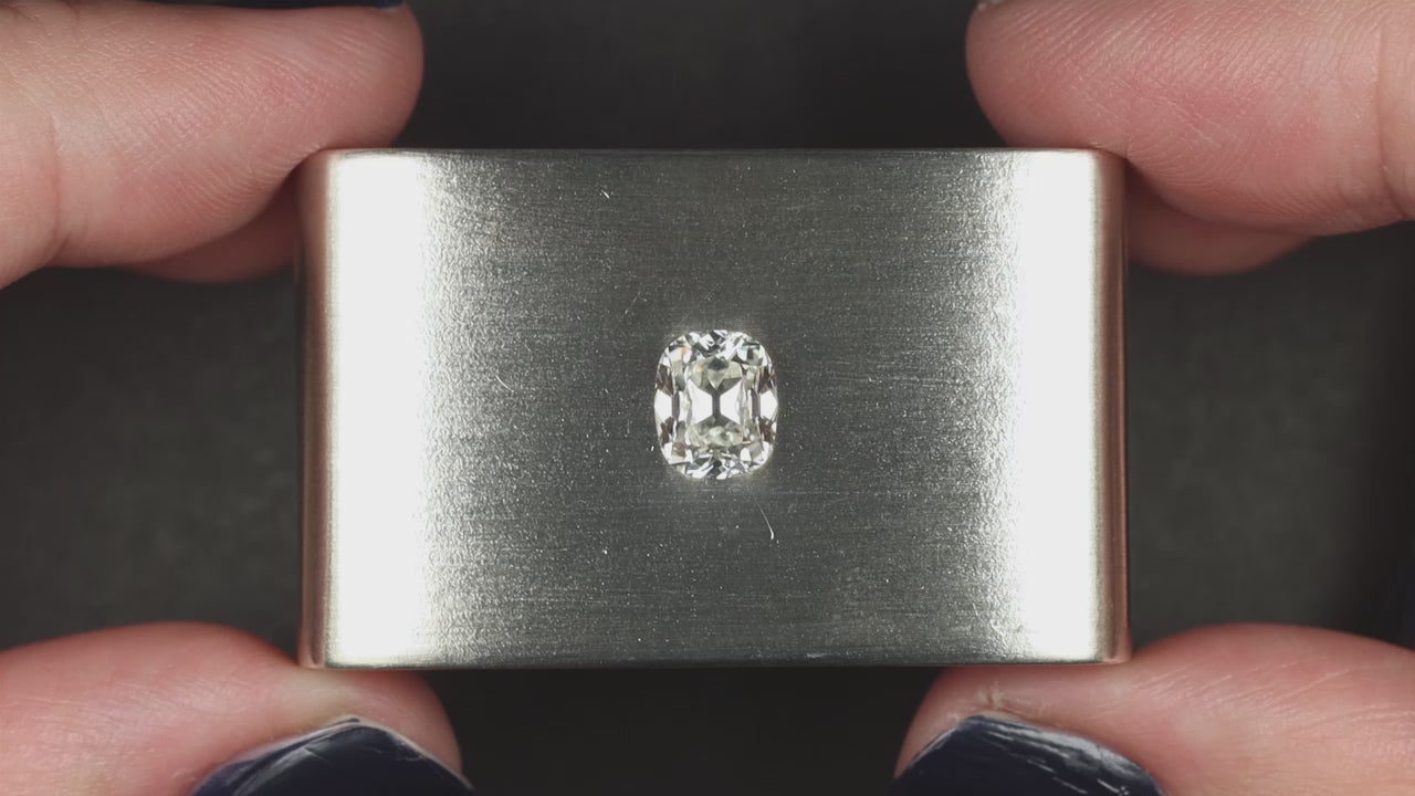 1.5 CARAT OLD MINE CUT DIAMOND GIA CERTIFIED H VS2 ELONGATED CUSHION BRILLIANT