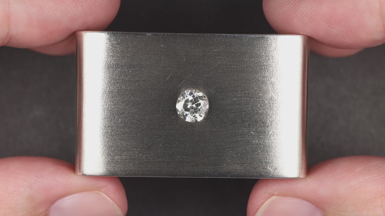 0.78ct OLD TRANSITIONAL CUT DIAMOND I SI2 VINTAGE LOOSE NATURAL ENGAGEMENT