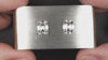 3.15ct OLD MINE CUT LAB CREATED DIAMOND STUD EARRINGS CERTIFIED E VS CUSHION 3ct