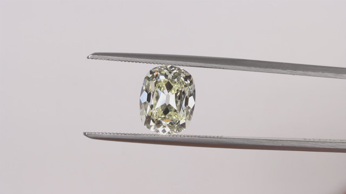 3ct N VVS2 OLD MINE CUT DIAMOND GIA CERTIFIED LOOSE VINTAGE STYLE 3 CARAT 
