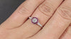 OLD EUROPEAN CUT DIAMOND ENGAGEMENT RING RUBY VINTAGE STYLE ART DECO TARGET