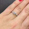 1.20 CARAT ROUND DIAMOND D SI1 EGL-USA CERTIFIED ENGAGEMENT RING WHITE GOLD 1ct
