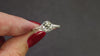 1ct OLD EUROPEAN CUT DIAMOND ENGAGEMENT RING VINTAGE STYLE WHITE GOLD SOLITAIRE