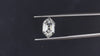 LAB CREATED 4ct HEXAGON DIAMOND PAIR IGI CERTIFIED LOOSE D-E VVS2-VS1 STUD