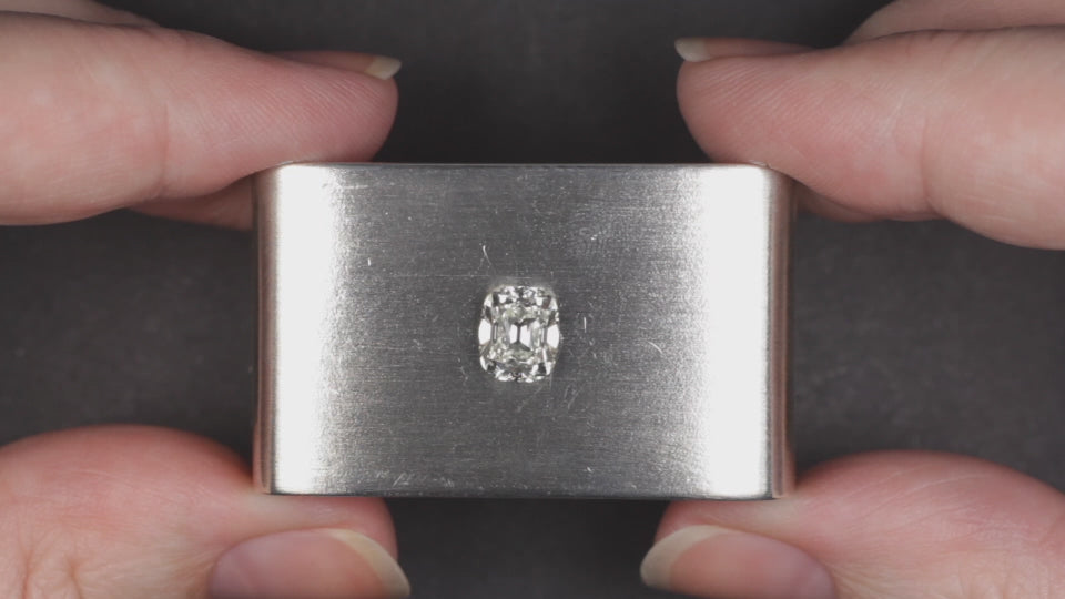 1.5 CARAT OLD MINE CUT DIAMOND GIA CERTIFIED J VS1 ELONGATED CUSHION BRILLIANT