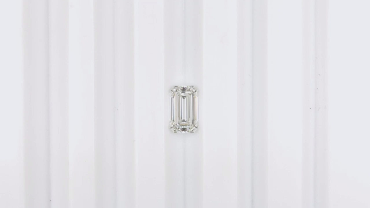 1.51ct  H SI1 EMERALD CUT DIAMOND GIA CERTIFIED ENGAGEMENT 1.5 CARAT LOOSE LONG