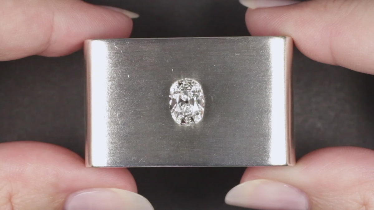 2.04ct D VS1 OLD MINE CUT LAB CREATED DIAMOND IGI CERTIFIED 2ct LOOSE ENGAGEMENT