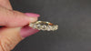 1.5ct NATURAL DIAMOND WEDDING BAND STACKING RING 14k YELLOW GOLD 7 STONE