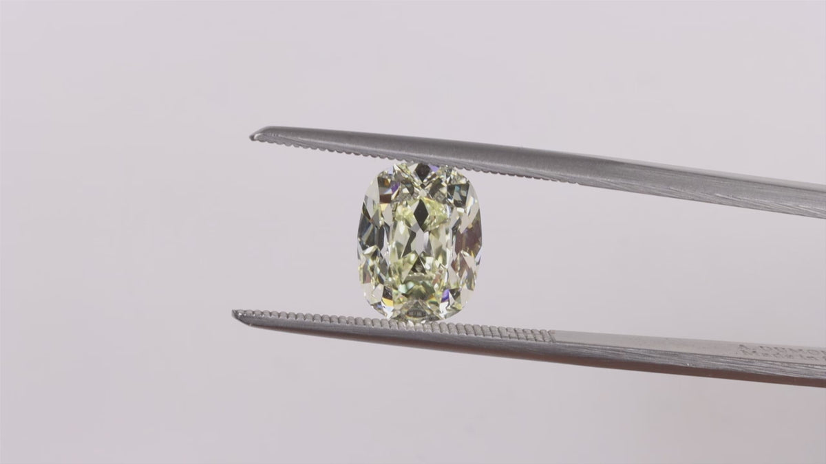 GIA CERTIFIED 2.70ct N VVS1 OLD MINE CUT DIAMOND NATURAL VINTAGE STYLE LOOSE
