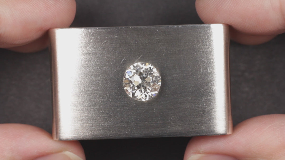 2.78ct OLD EUROPEAN CUT DIAMOND I SI LOOSE NATURAL VINTAGE ENGAGEMENT ESTATE