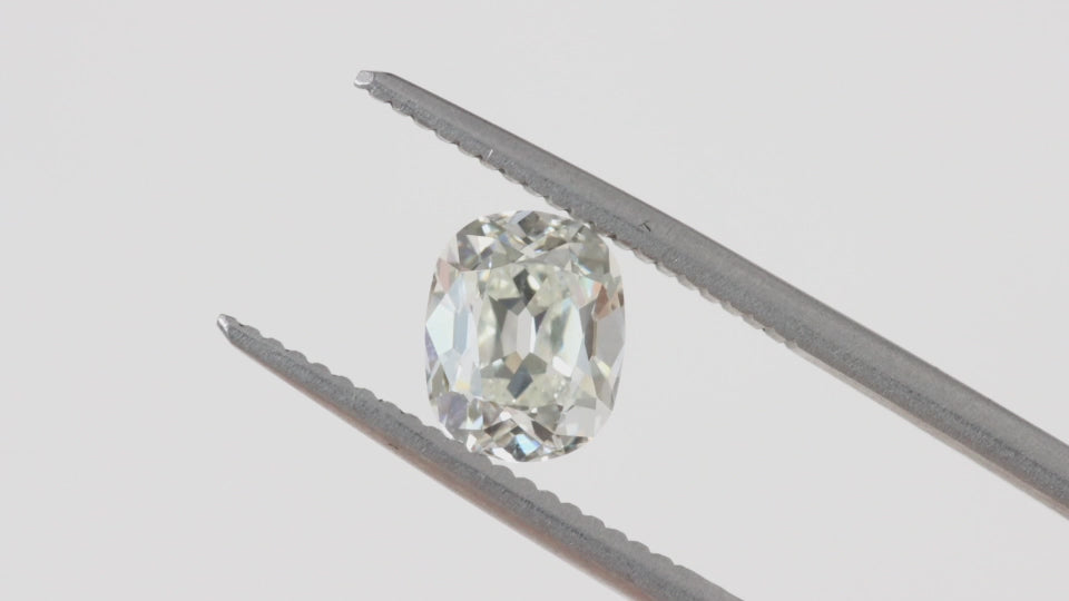 1.5 CARAT OLD MINE CUT DIAMOND GIA CERTIFIED I SI1 ELONGATED CUSHION BRILLIANT