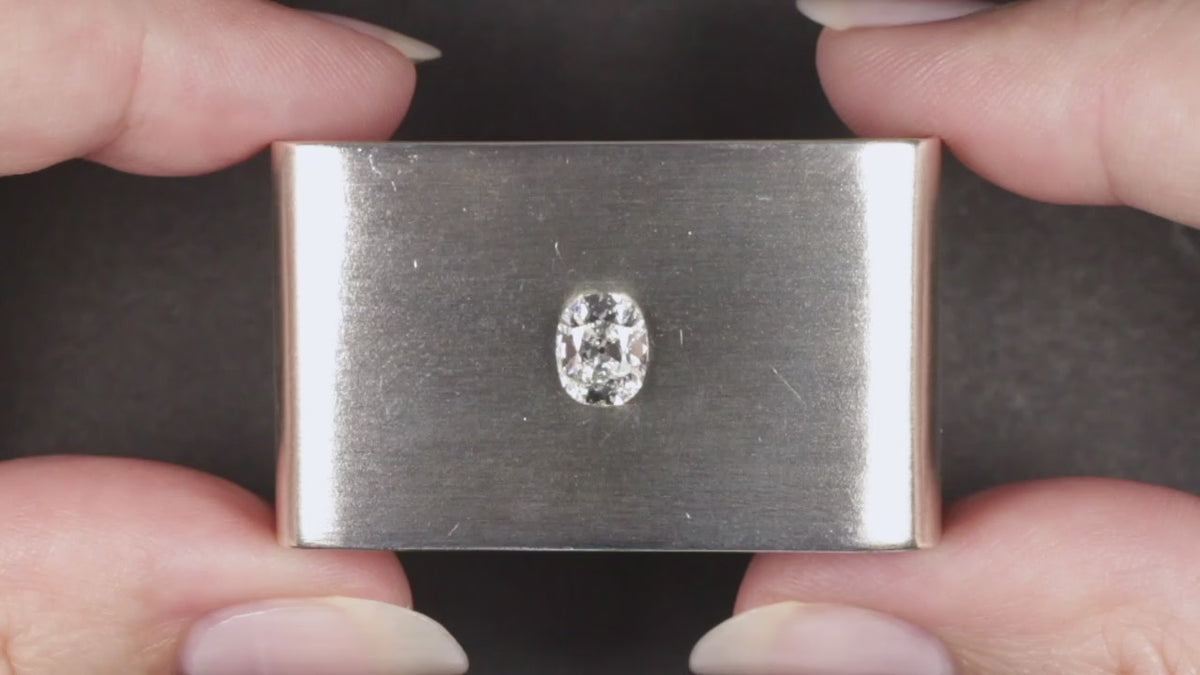 1 CARAT E VS1 OLD MINE CUT LAB CREATED DIAMOND IGI CERTIFIED ENGAGEMENT LOOSE