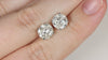 4.5 CARAT VERY GOOD CUT NATURAL DIAMOND STUD EARRINGS ROUND BRILLIANT WHITE GOLD