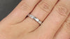 1 CARAT G-H VS DIAMOND WEDDING BAND PLATINUM RING BAGUETTE CHANNEL SET NATURAL