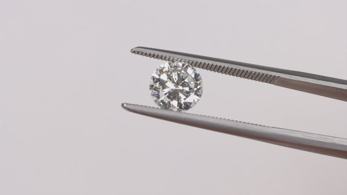 VINTAGE 1.15c F-G SI1 ROUND BRILLIANT CUT DIAMOND ENGAGEMENT 6.8mm 1 CARAT LOOSE