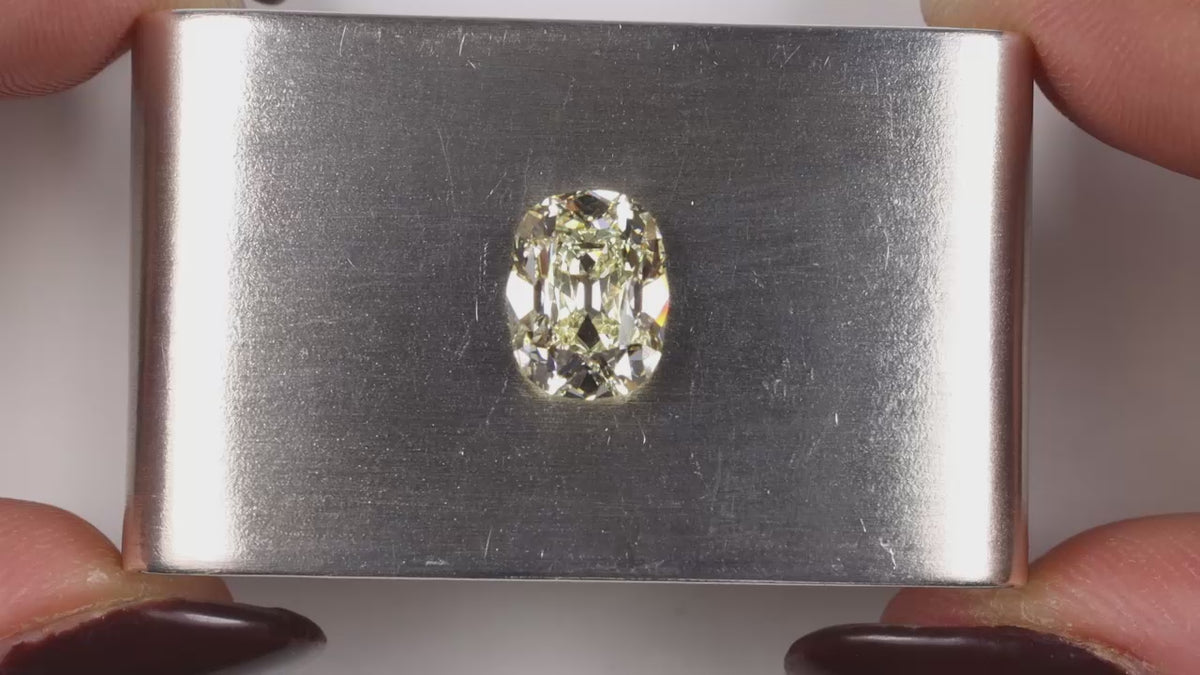 GIA CERTIFIED 2.70ct N VVS1 OLD MINE CUT DIAMOND NATURAL VINTAGE STYLE LOOSE