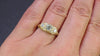 GIA CERTIFIED DIAMOND VINTAGE STYLE ENGAGEMENT RING ROUND CUT 14k YELLOW GOLD
