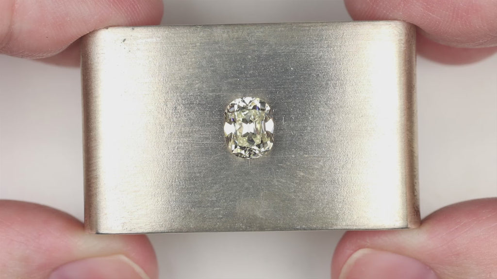 1.5 CARAT OLD MINE CUT DIAMOND GIA CERTIFIED L SI1 ELONGATED CUSHION BRILLIANT