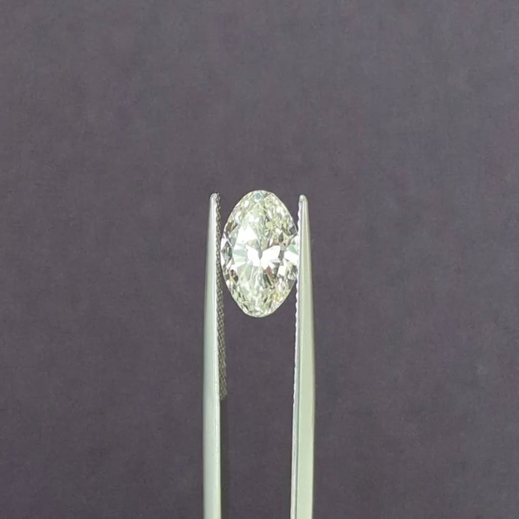 2.30ct ANTIQUE MOVAL CUT DIAMOND CERTIFIED I VS1 LOOSE NATURAL MARQUISE SHAPE