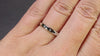 DIAMOND PLATINUM ETERNITY RING WEDDING BAND F VS PRINCESS CUT FLUSH SET NATURAL