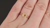 VINTAGE STYLE ENGAGEMENT RING SETTING 14k GOLD SOLITAIRE MILGRAIN BEZEL MOUNT