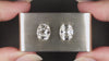 6.16ct D-E VS1 OLD MINE CUT LAB CREATED DIAMOND LOOSE PAIR IGI CERTIFIED EARRING