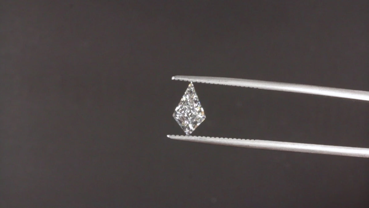 1.13ct E VVS2 LAB CREATED KITE SHAPE DIAMOND IGI CERTIFIED LOOSE GEOMETRIC 1ct