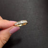 1/2 CARAT DIAMOND WEDDING BAND 14k YELLOW GOLD CHANNEL SET NATURAL ROUND CUT