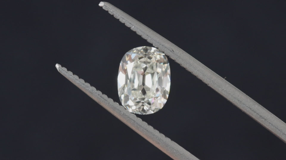 1.5 CARAT OLD MINE CUT DIAMOND GIA CERTIFIED H SI2 ELONGATED CUSHION BRILLIANT